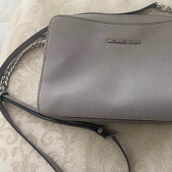 Michael Michael Kors Leather Crossbody Bag - Picture 1 of 5